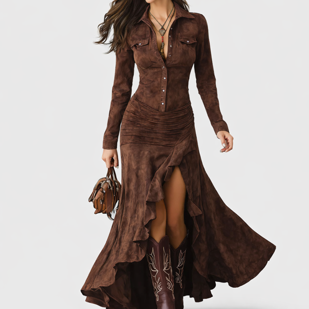 Savannah | Timeless Ruched Shirt Dress Sarah’s Austin Avenue