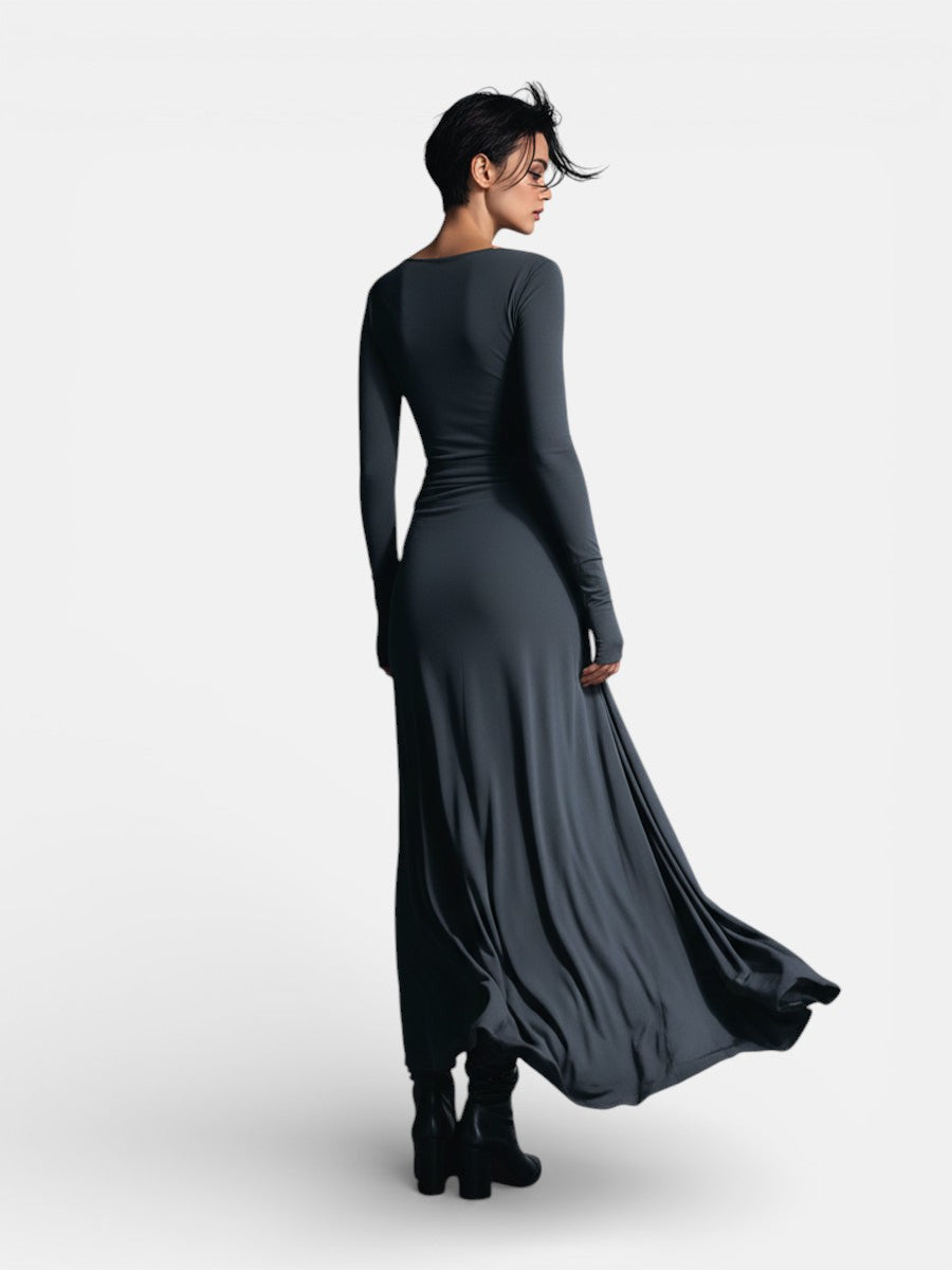 NAIARA ❘ MAXI DRESS WITH SIDE KNOT Sarah’s Austin Avenue