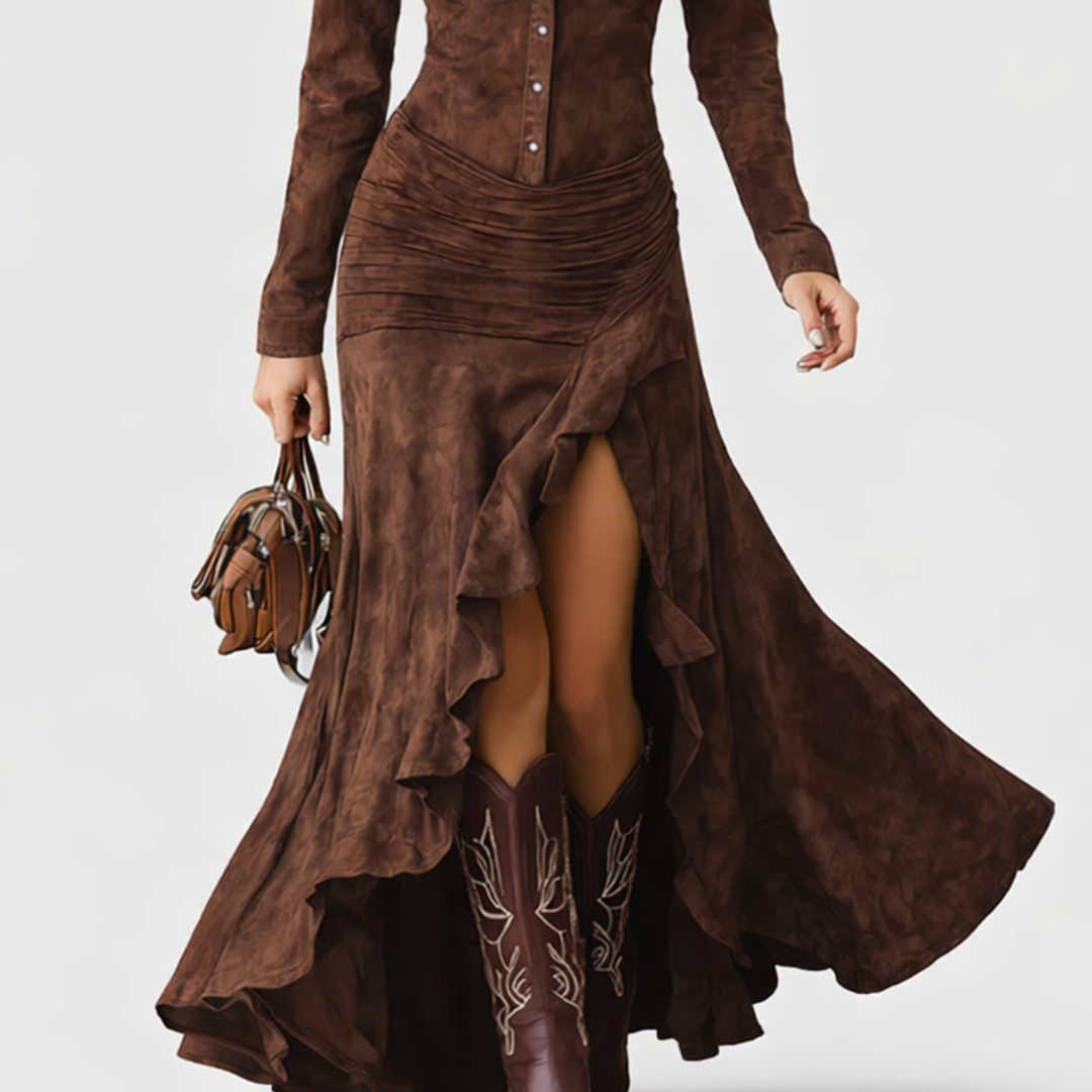 Savannah | Timeless Ruched Shirt Dress Sarah’s Austin Avenue