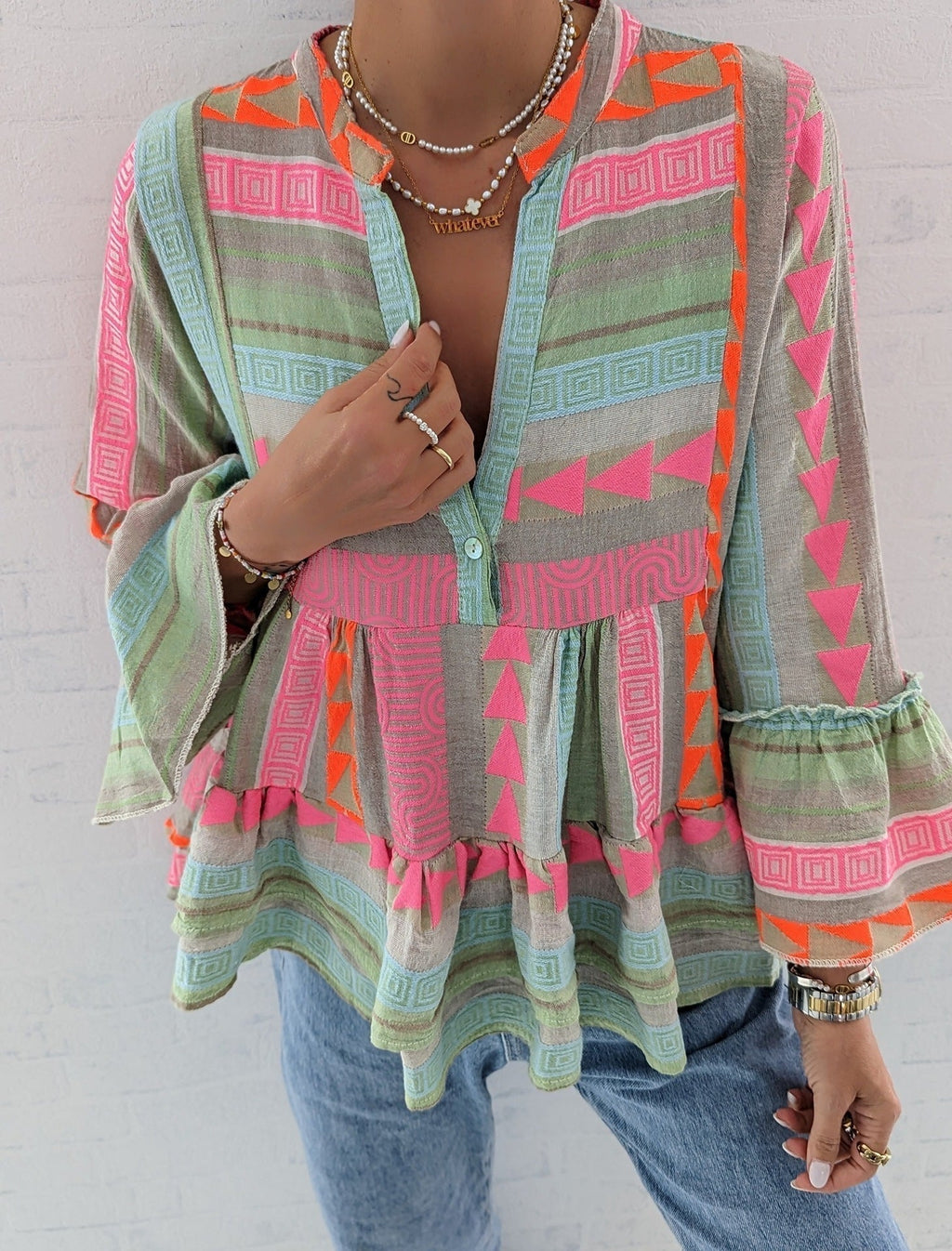 Isola - Fashion Ruffle Sleeve Loungewear Top Sarah’s Austin Avenue