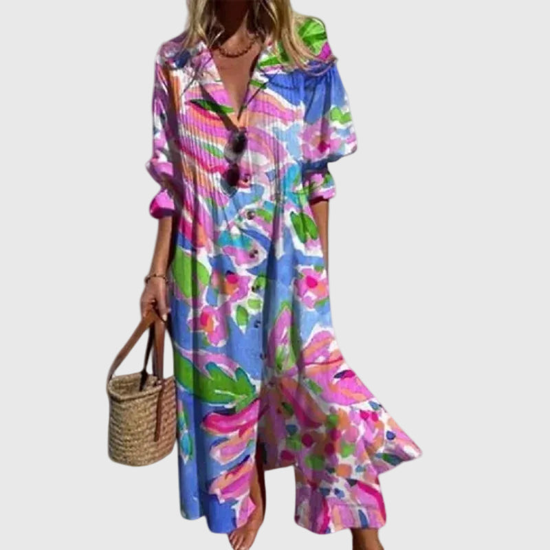 Zariah | Elegant Bohemian Maxi Dress Sarah’s Austin Avenue