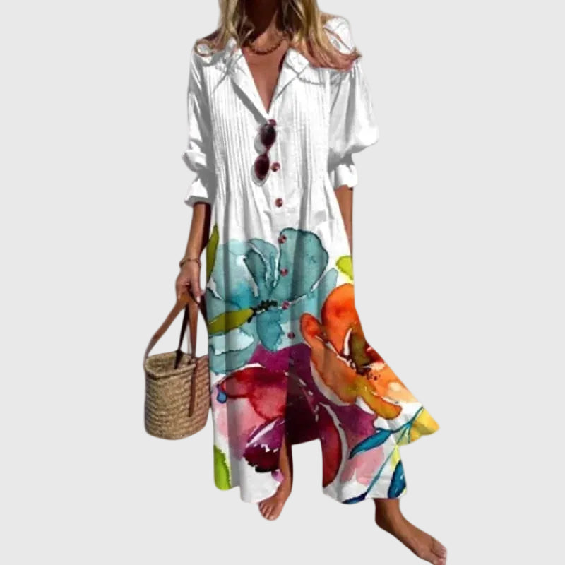 Zariah | Elegant Bohemian Maxi Dress Sarah’s Austin Avenue