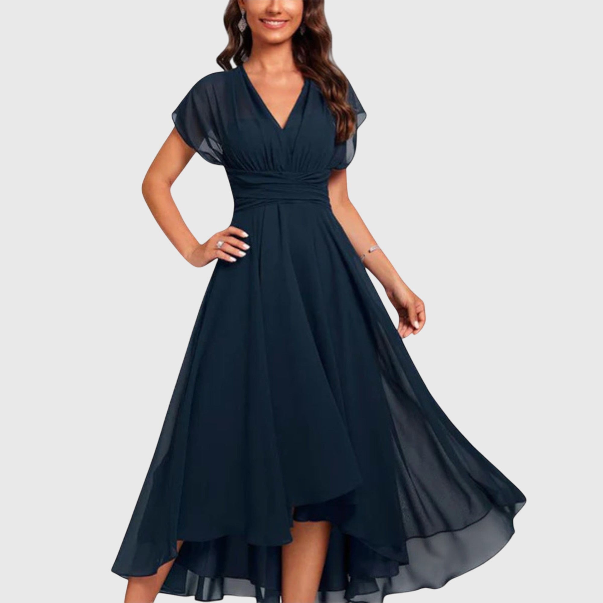 Christina | V-Neck A-Line Dress Sarah’s Austin Avenue