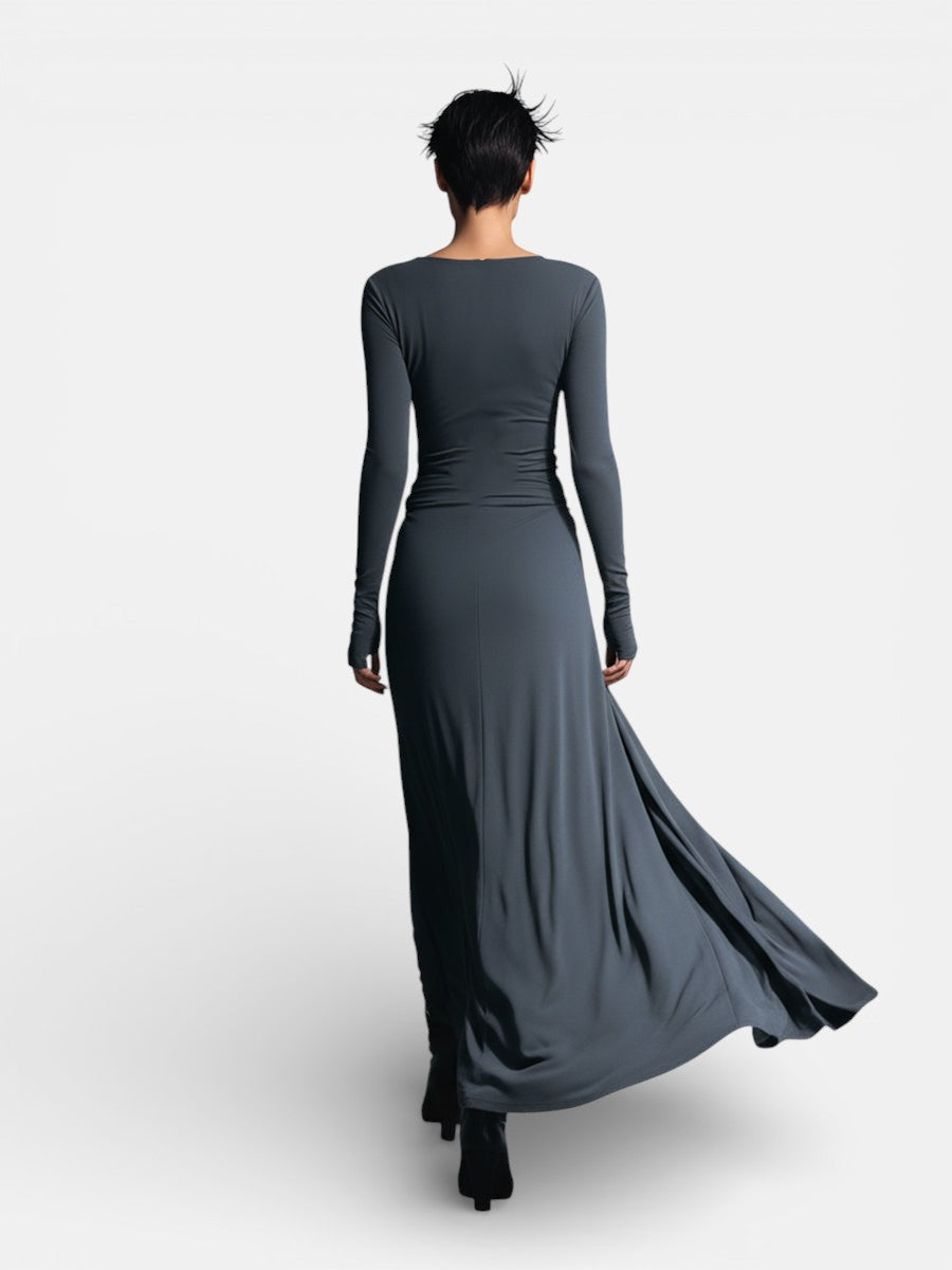 NAIARA ❘ MAXI DRESS WITH SIDE KNOT Sarah’s Austin Avenue