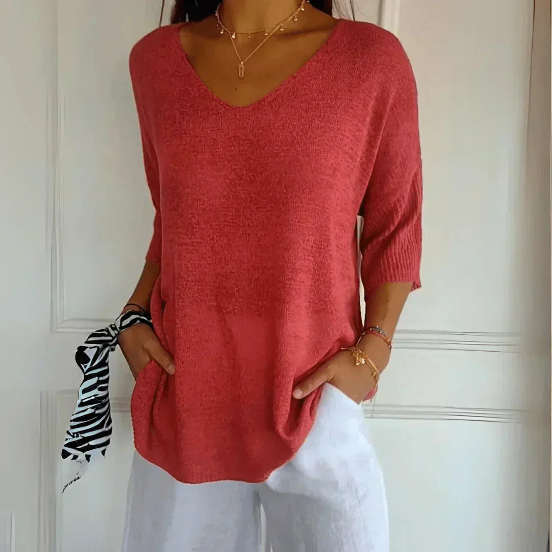 Ella - Relaxed Elegant Top Sarah’s Austin Avenue